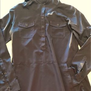 KUHL mens Sz medium long sleeve snap up shirt